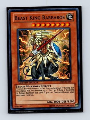 2011 Collectors Tins #CT08-EN005 Beast King Barbaros