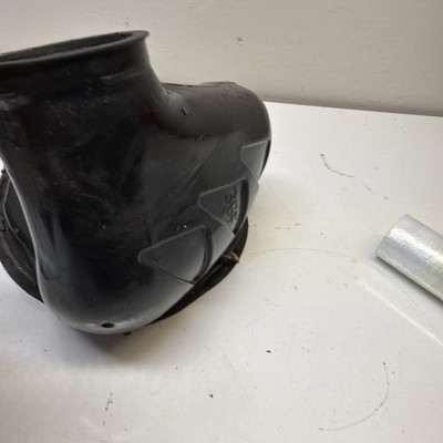 01 - 07 SUZUKI RM 125 MAIN LARGE AIR BOX INTAKE BOOT GOOD NO CRACKS