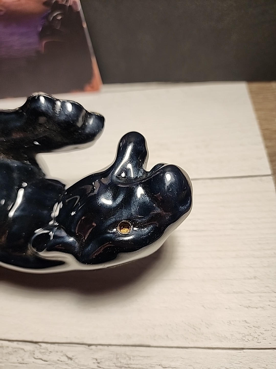 Vintage Hagger Stalking Black Panther Ceramic Mid Century Modern Pottery 13" thumbnail 7