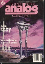 ANALOG Bob Buckley Spider Robinson Thomas R Dulski Lynette Meserole ++ 12 1985