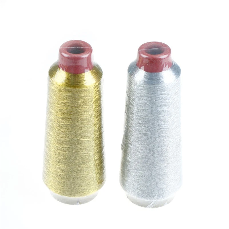 Gold/Silver Computer Cross-stitch Embroidery Threads 3000M Sewing Thread Lint1 - Image 3 of 4
