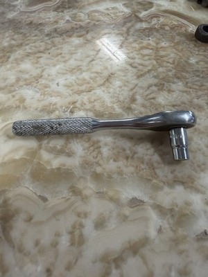 Vintage Proto 4749 1/4'' Drive Classic Pear Hd Ratchet 5'' Los Angeles USA Knurled