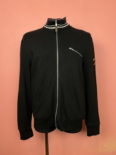 Converse, Converse zip track jacket cotton vintage John Varvatos black men's L