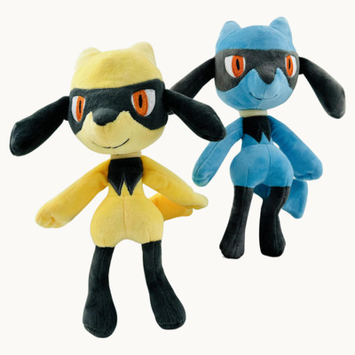 Riolu Plüsch 10 Zoll Shiny Fighting Anime Spiel Figur Figur Weich Stofftier Plüschtier