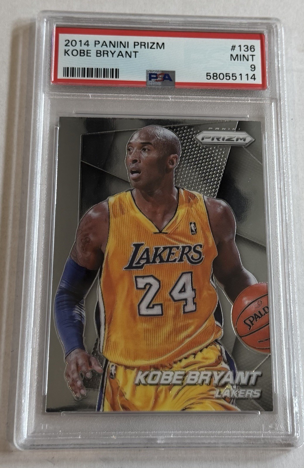 2014 Panini Prizm - Kobe Bryant #136 PSA 9