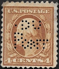 US Scott #503 - 1917 George Washington 4C