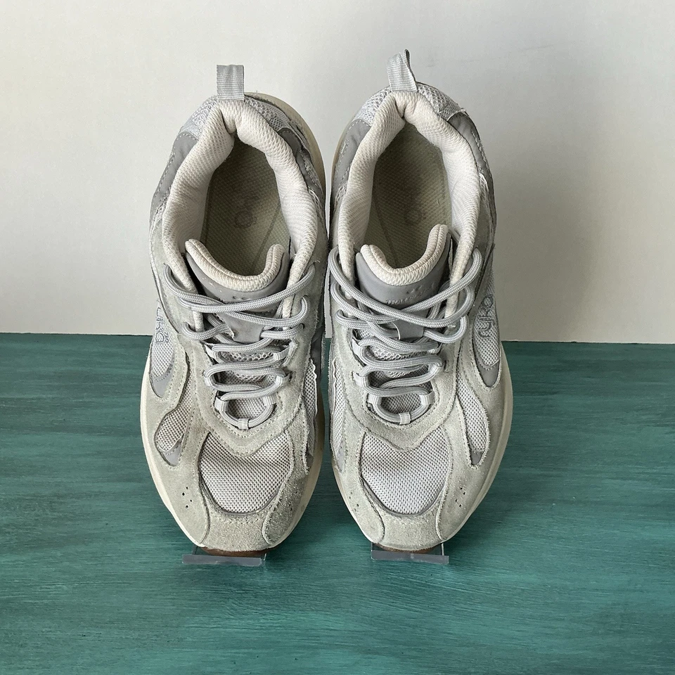 Zapato para caminar Ryka Trailblazer para mujer talla 9 cuero gris cómodo versátil Gorpcore Foto 4 de 4