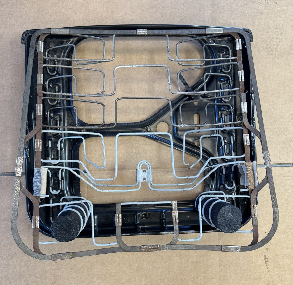 ＭB-126-560ＳEL左サコプレートセツト Mercedes Front Seat Bottom Frame w/ Springs Spring OEM W116 W123