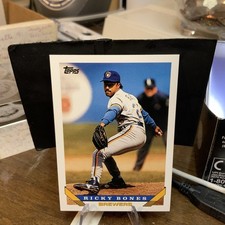 Ricky Bones 1993 Topps #71 Milwaukee Brewers Baseball Card