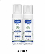Mustela Shampooing Mousse Newborn Foam Shampoo 5.07 fl oz Pack of 2 NEW