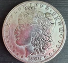 1889-S Morgan Silver Dollar.  Very Nice.