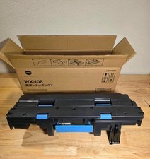 Konica Minolta WX-108 Waste Toner Box / Ink Waste Container, Black