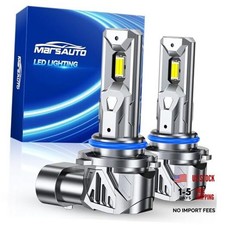 Bulb, 40,000LM 800 Super Bright, 1:1 Mini Size 6500K Cool IP68 9005 White