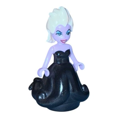 LEGO Disney Princess The Little Mermaid URSULA Black Dress dp038 From # 41145 - Image 1 of 2
