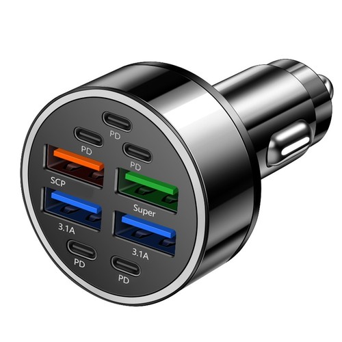 Chargeur Voiture Quick Charge 3 0 avec 4USB et Type C pour Plusieurs Appareils - Photo 12/12