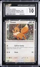 2025 POKEMON SCARLET & VIOLET BLACK STAR PROMOS #200 EEVEE CGC 10 GEM MINT