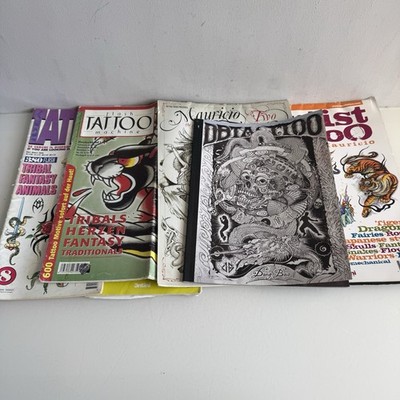 Tattoo Magazines Lot of 6 - Mixed Mags & Years Tattoo Machine, Tattoo Ideas MORE