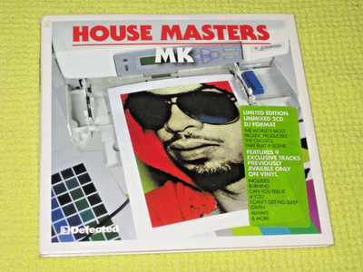 MK House Masters 2 CD Album Dance Tech House, Deep House, Garage House