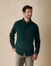 The Normal Brand - Jackson Button Up Flannel Shirt - Green Check - NWT - Size L