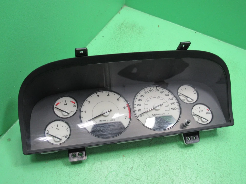 02-04 Jeep Grand Cherokee WJ CUADRO DE INSTRUMENTOS KILOMETRAJE PROGRESIVO RECONSTRUIDO 2866 Foto 4 de 4