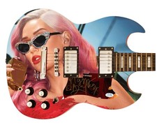 Iggy Azalea Signed Autographed Custom Graphics Photo Guitar ACOA