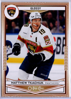 BUY 1 GET 1 50% 24-25 UDS1 #OG-23 Matthew Tkachuk FLA Panthers O-Pee-Chee Glossy