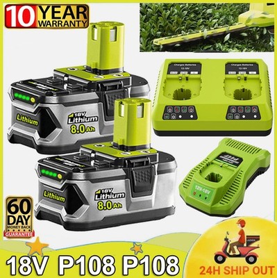 Für RYOBI AKKU 18V 8Ah 12Ah 18V Akku One Plus Lithium RB18L50 P108 P109 Battery