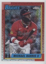 2025 Series 2 1990 Topps Chrome Silver Pack Michael Harris II #T90C-108 1f17