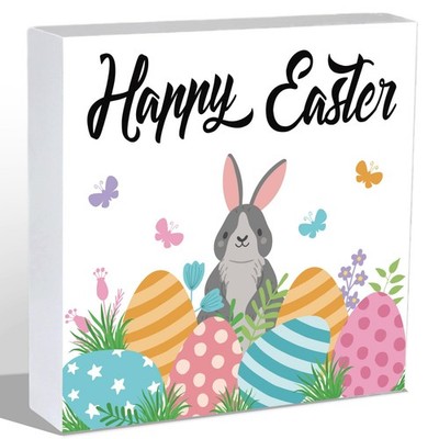 Easter Table Decorations Indoor Eggs Bunny Home multicolor 