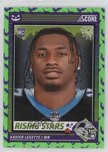 2024 Panini Score-A-Treat Rising Stars Green Bats Xavier Legette #49 Rookie RC