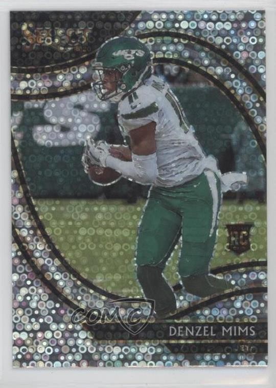 2020 Panini Select Field Level Disco Prizm Denzel Mims #363 0zg6