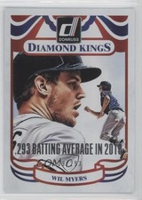 2014 Panini Donruss Diamond Kings Silver Season Stat Line 239/293 Wil Myers 0f8