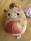 Squishmallows 5” Zuni Giraffe Plush Hearts Plush Squishmallow NWT — photo 7