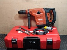 HILTI TE70 - ATC AVR (04) Rotary Hammer Drill Breaker SDS Max 110v Chisels Case