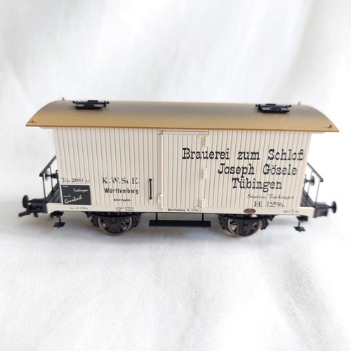 mes-94924	Brawa H0 Güterwagen K.W.St.E. Brauerei zum Schloß sehr guter Zustand, | Zustand: Gebraucht