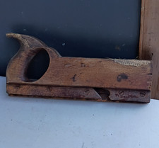Wooden Rabbet Plane w/ Side Handle & Fence, N...