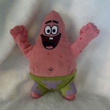 Ty Patrick Star SpongeBob SquarePants Beanbag Plush Toy 3 Years Recommended Age