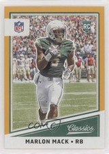 2017 Panini Classics Rookies Glossy Marlon Mack #265 0a6