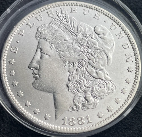 1881 O MORGAN SILVER DOLLAR, BU, ESTATE SALE, BEAUTIFUL COIN, 90% SILVER, #0131