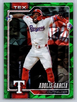 Adolis García 2026 Topps #318 Green Diamante Foil #/99
