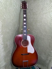 Silvertone - Model 319-64109 - 1960s Sunburst Acoustic Guitar!