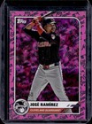 2025 Topps All-Star Game Mega Box Jose Ramirez Pink Foil #165/250 Guardians