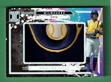 2025 PANINI IMPECCABLE BRAYLON PAYNE HATS PATCH 2/6 BREWERS