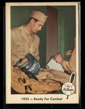 1959 FLEER TED WILLIAMS #46 READY FOR COMBAT