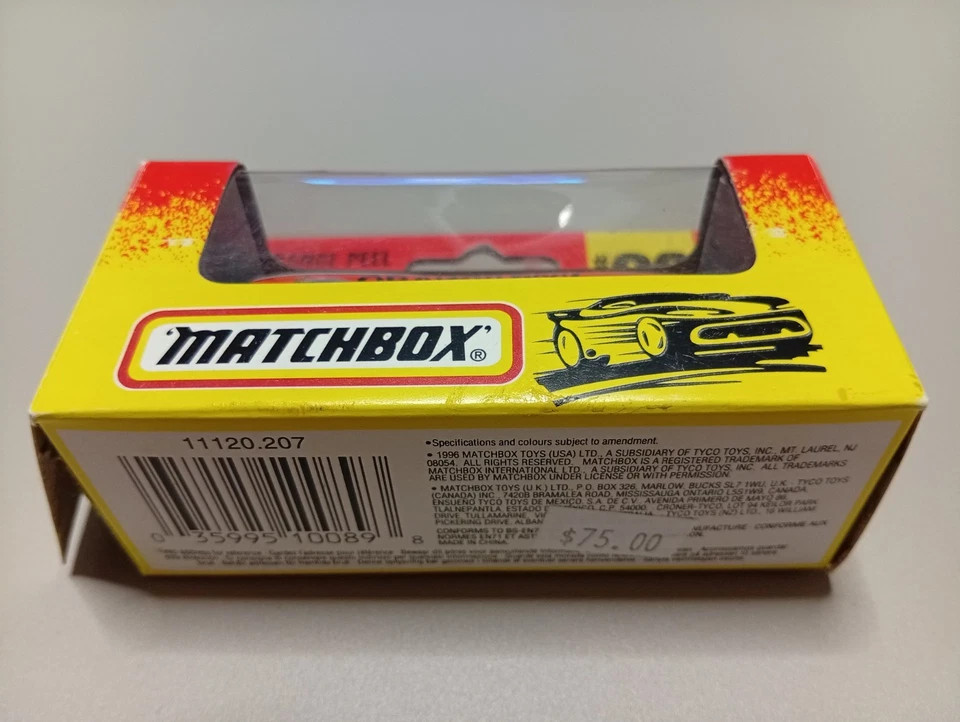 Matchbox/ Lesney Dodge Charger Orange Peel Con Box Originale. - Immagine 2 di 4