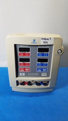 Zimmer ATS 2000 Automatic Tourniquet System – Dual Cuff Control Unit