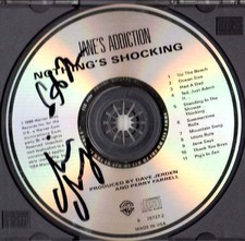 Janes Addiction Signed Autographed Shocking CD