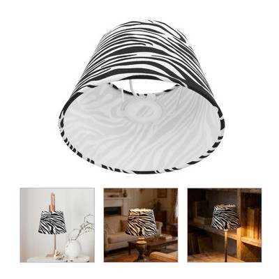 Tischlampe Mit Zebramuster Kleiner Lampenschirm Niedlicher Aus Stoff Süßer