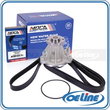 125-5950 Water Pump w/ Belt for 06-09 Ford Mustang 4.6L V8  Engine SOHC DOHC