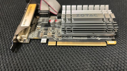 ZOTAC Black Geforce GT 730 Zone Nvidia 2GB 64 BIT DDR3 Video Graphics Card - Picture 3 of 4
